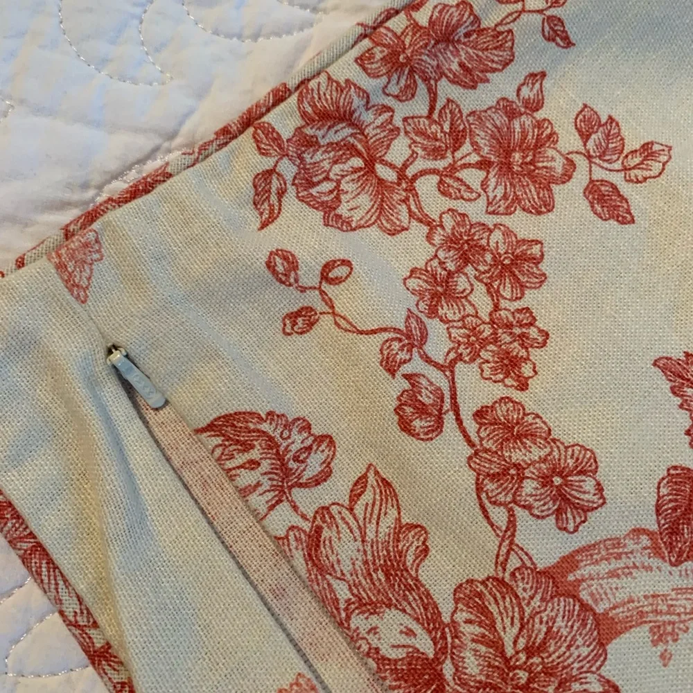 Pottery Barn Floral Pillow Covers